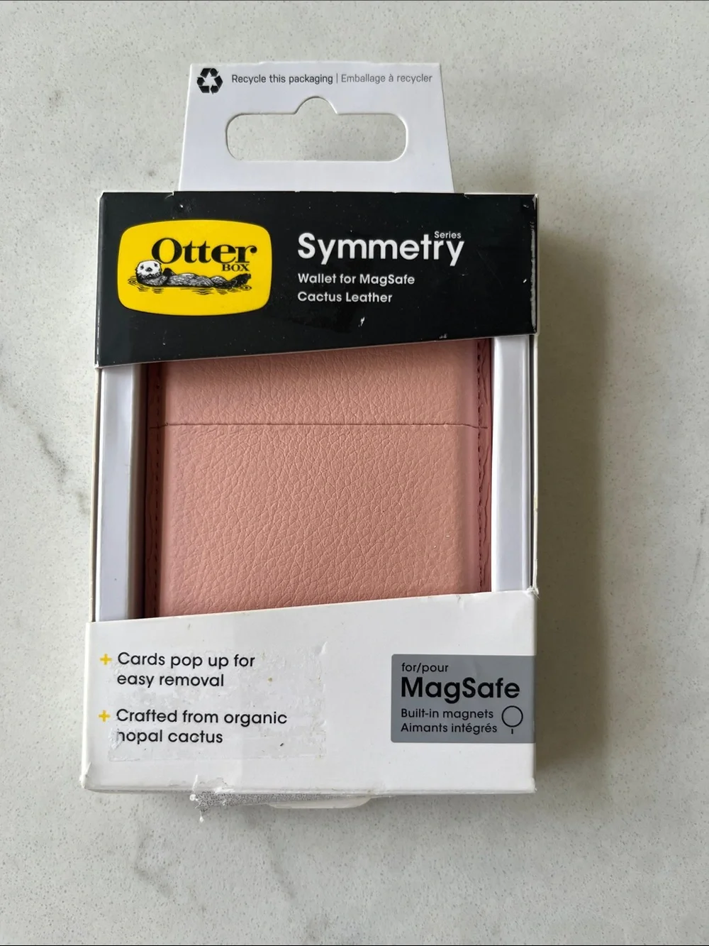 OtterBox Symmetry MagSafe Wallets — Pink, Black, Teal, or Brown